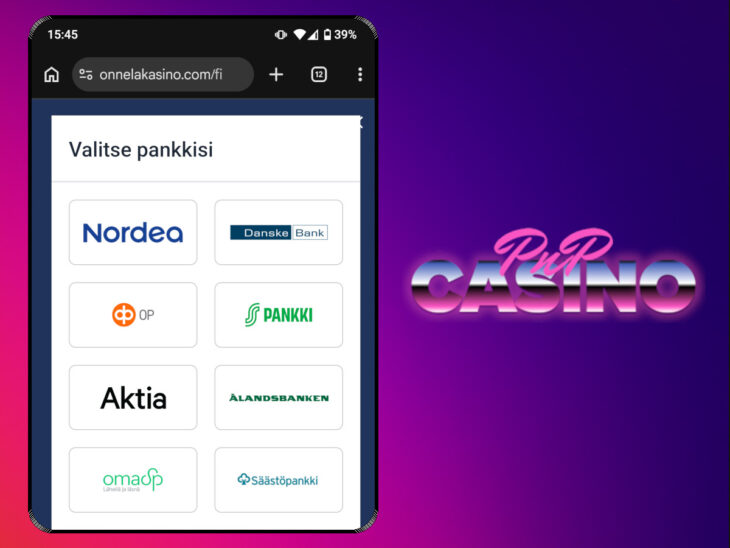 PNP kasino - Onnela